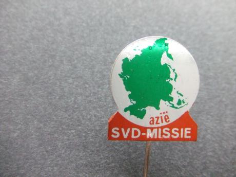 SVD Societas Verbi Divini(Missionarissen van Steyl)Azië oranje groen